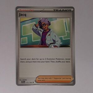 Pokémon Card: Jacq #175/198 (Pokemon Scarlet & Violet)